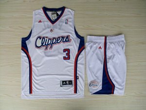 Maillot De Basket Los Angeles Clippers Chris Paul 3 Blanc Survetement